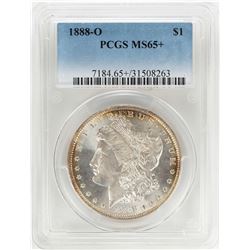1888-O $1 Morgan Silver Dollar Coin PCGS MS65+