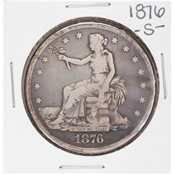 1876-S $1 Trade Silver Dollar Coin