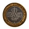 Image 1 : .999 Silver Maxim Hotel & Casino Las Vegas, NV $10 Limited Edition Gaming Token
