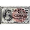 Image 1 : March 3, 1863 Ten Cents Fourth Issue Fractional Currency Note