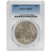 Image 1 : 1935 $1 Peace Silver Dollar Coin PCGS MS64