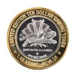 .999 Silver Rio Suite Hotel & Casino Las Vegas $10 Limited Edition Gaming Token
