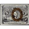 Image 1 : March 3, 1863 Five Cents Second Issue Fractional Currency Note