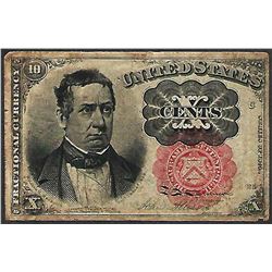 1874 Ten Cents Fifth Issue Fractional Currency Note