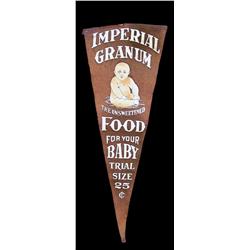 "Imperial Granum" Adv cloth pennant