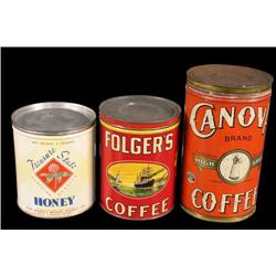 Lot of 3 Tins