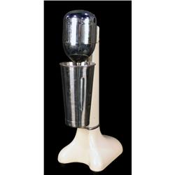 Porcelain Malt-Mixer; tan color