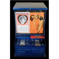 Exhibit Supply Co. small "Pin-Up" card vendor