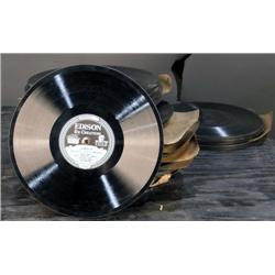 Lot of 34  "Thick"  Edison 78 RPM Gramaphone records