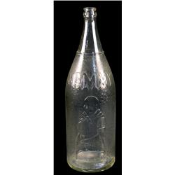 Embossed "Mammy" Beverage Co. 64 oz glass bottle