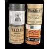 Image 1 : Lot of 4  Tobacco pails & canisters w/ lithos