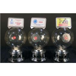 Lot of 3  Ford Gumball machines  all like new with keys
