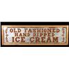 Image 1 : Reverse painted with foil  Ice Cream Sign