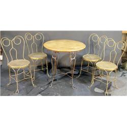 All original condition   Ice Cream Table & Chairs