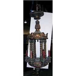Lot of 2  matching Carousel Type Chandeliers