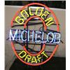 Image 1 : Neon Sign  " Michelob Golden Draft"