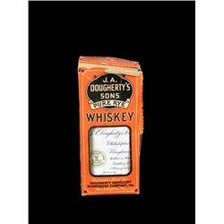 Very Rare  J. A. Dougherty's Rye Whiskey