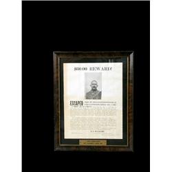Original Reward Poster for L. Priest