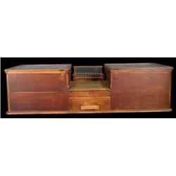 Country Oak  Cash Register / Showcase system
