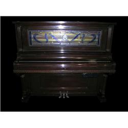 Upright Player Piano w/ add'l Instruments