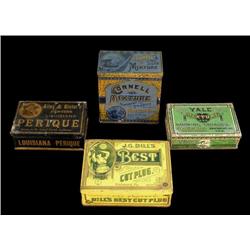 Lot of 4 Tobacco tins ;