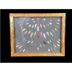 Framed arrowhead Collection
