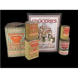 Lot of 6  Early Country Store Items