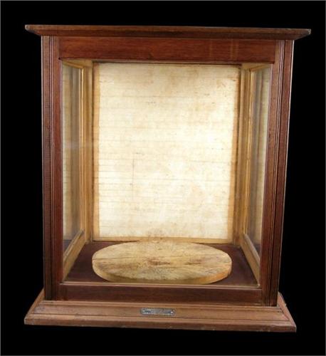 Oak Cheese Display Case