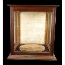 Oak Cheese Display Case