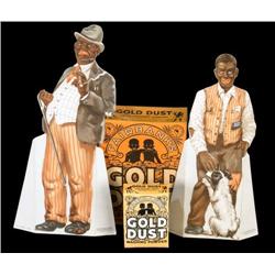 Amos & Andy Die Cuts and 2 Gold Dust Boxes