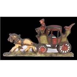 Stagecoach doorstop