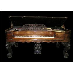 Very Ornate  Square Grand Piano