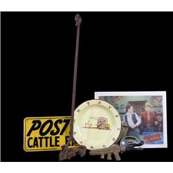 6 Cowboy collectibles;