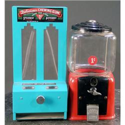 2 Gum Machines   1950's