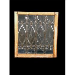 Fancy  Beveled Glass window