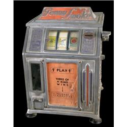 1 cent  ornate "Penny Smoke"  Dandy Vendor