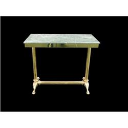 Custom made  Brass & Marble slot stand for 2 slots