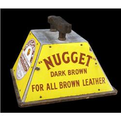 Nugget Polish Porcelain Shoe Shine Stand