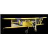 Image 1 : Large Model Airplane - Bi-Plane   yellow