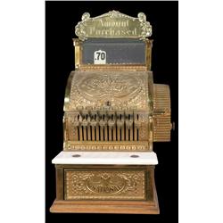 Brass National Cash Register  Model 317