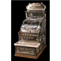 Model 216  Brass National Cash Register