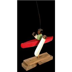 Canoeing Indian   Whirlygig