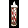 Image 1 : Koken Leaded Glass Barber Pole