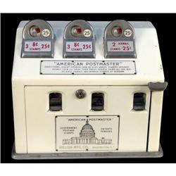 Stamp Machine  depicts White House & Capitol