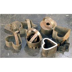 8 MISC. C00KIE CUTTER MOLDS