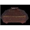 Image 1 : Tramp-Art  lidded box