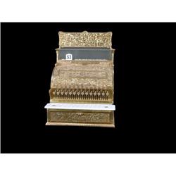 Rare  Model 47  Brass National Cash Register