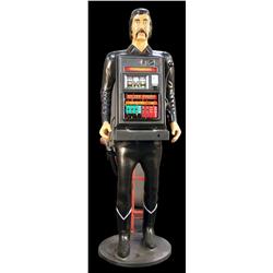 Cowboy  Upright  25 cent figural Slot Machine