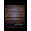 Image 1 : Drug-Store - Back bar type display case in  oak