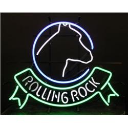 Rolling Rock Beer neon sign
